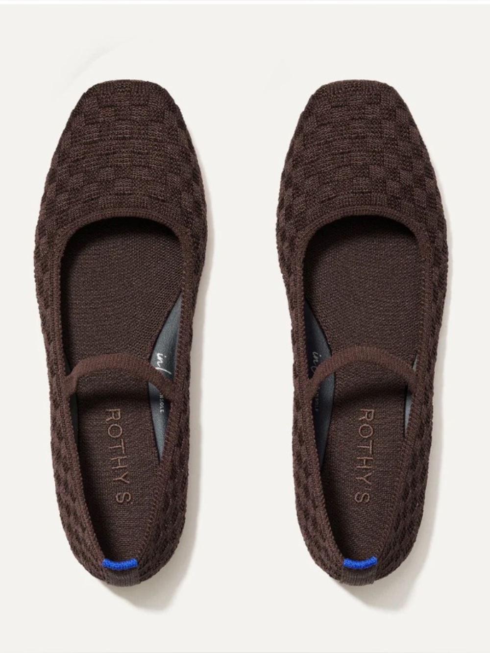 Rothy’s The Max Square Mary Jane Flats
Women’s Size 9.5 | Chocolate Brown